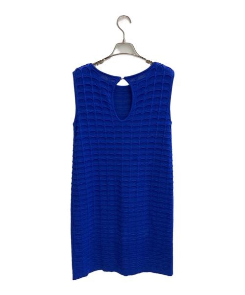 GRACE CLASS（グレースクラス）GRACE CLASS (グレースクラス) ノースリーブワンピース ブルー サイズ:36の古着・服飾アイテム