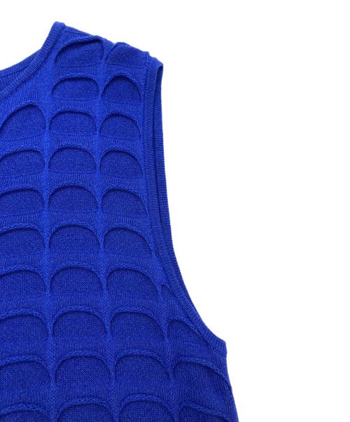 GRACE CLASS（グレースクラス）GRACE CLASS (グレースクラス) ノースリーブワンピース ブルー サイズ:36の古着・服飾アイテム