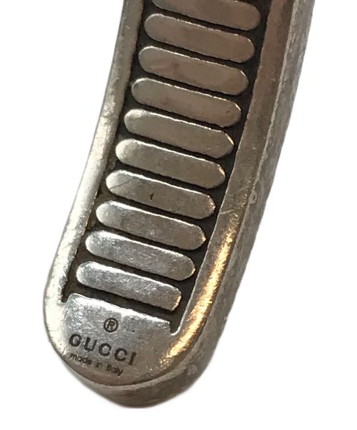 GUCCI（グッチ）GUCCI (グッチ) ダブルG シルバー ブレスレット シルバーの古着・服飾アイテム