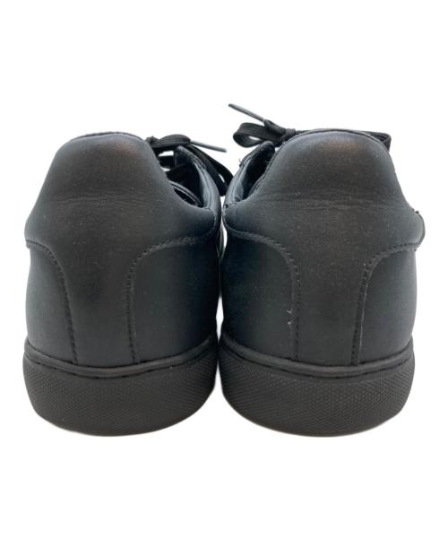 EMPORIO ARMANI（エンポリオアルマーニ）EMPORIO ARMANI (エンポリオアルマーニ) ACTION LEATHER SNEAKER ブラック サイズ:26cmの古着・服飾アイテム