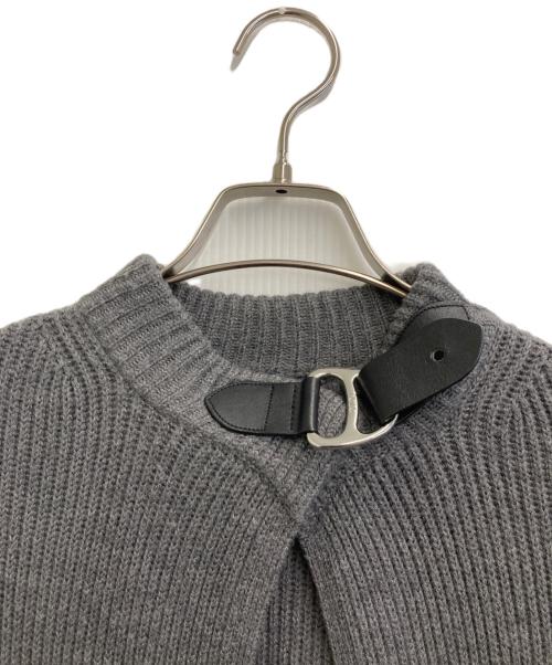 POLO RALPH LAUREN（ポロ・ラルフローレン）POLO RALPH LAUREN (ポロ・ラルフローレン) ラムウールロングカーディガン グレー サイズ:Sの古着・服飾アイテム