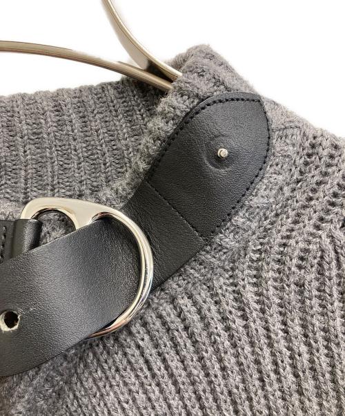 POLO RALPH LAUREN（ポロ・ラルフローレン）POLO RALPH LAUREN (ポロ・ラルフローレン) ラムウールロングカーディガン グレー サイズ:Sの古着・服飾アイテム