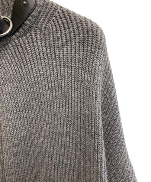 POLO RALPH LAUREN（ポロ・ラルフローレン）POLO RALPH LAUREN (ポロ・ラルフローレン) ラムウールロングカーディガン グレー サイズ:Sの古着・服飾アイテム