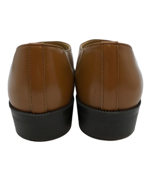 HARUTA（ハルタ）HARUTA (ハルタ) CLANE (クラネ) フラットシューズ ブラウン サイズ:24cmの古着・服飾アイテム