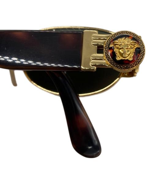 GIANNI VERSACE（ジャンニ・ヴェルサーチ）GIANNI VERSACE (ジャンニ・ヴェルサーチ) ヴィンテージサングラス ブラウンの古着・服飾アイテム