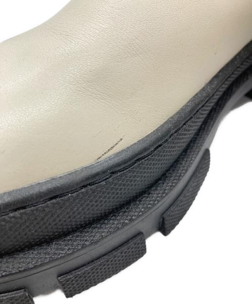 REMME（レメ）REMME (レメ) サイドゴアブーツ ホワイト サイズ:36の古着・服飾アイテム