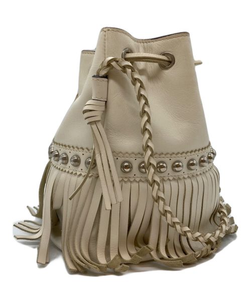 J&M DAVIDSON（ジェイ＆エム デヴィッドソン）J&M DAVIDSON (ジェイ＆エム デヴィッドソン) CARNIVAL M WITH STUDS ホワイトの古着・服飾アイテム