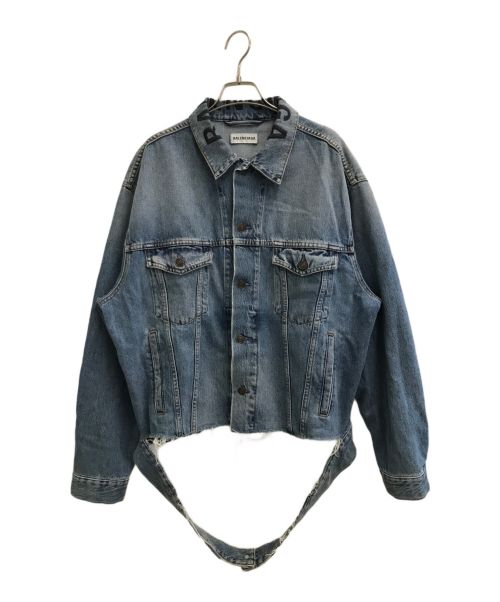 BALENCIAGA（バレンシアガ）BALENCIAGA (バレンシアガ) デニムジャケット インディゴ サイズ:SIZE Sの古着・服飾アイテム