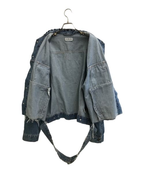 BALENCIAGA（バレンシアガ）BALENCIAGA (バレンシアガ) デニムジャケット インディゴ サイズ:SIZE Sの古着・服飾アイテム