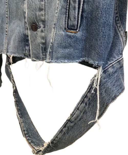 BALENCIAGA（バレンシアガ）BALENCIAGA (バレンシアガ) デニムジャケット インディゴ サイズ:SIZE Sの古着・服飾アイテム