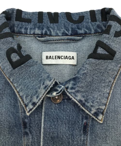 BALENCIAGA（バレンシアガ）BALENCIAGA (バレンシアガ) デニムジャケット インディゴ サイズ:SIZE Sの古着・服飾アイテム