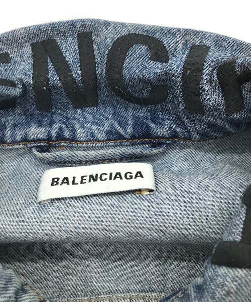 BALENCIAGA（バレンシアガ）BALENCIAGA (バレンシアガ) デニムジャケット インディゴ サイズ:SIZE Sの古着・服飾アイテム