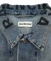 中古・古着 BALENCIAGA (バレンシアガ) デニムジャケット インディゴ サイズ:SIZE S：52000円