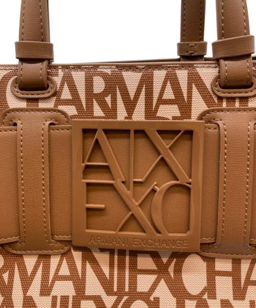 ARMANI EXCHANGE（アルマーニ エクスチェンジ）ARMANI EXCHANGE (アルマーニ エクスチェンジ) 2WAYバッグ ブラウン サイズ:- 未使用品の古着・服飾アイテム