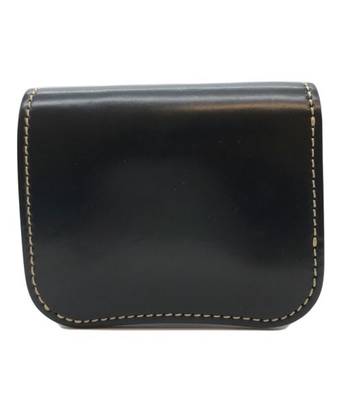 WILDSWANS（ワイルドスワンズ）WILDSWANS (ワイルドスワンズ) PALM V2 2つ折り財布 ブラックの古着・服飾アイテム