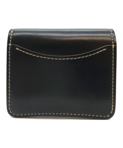 WILDSWANS（ワイルドスワンズ）WILDSWANS (ワイルドスワンズ) PALM V2 2つ折り財布 ブラックの古着・服飾アイテム