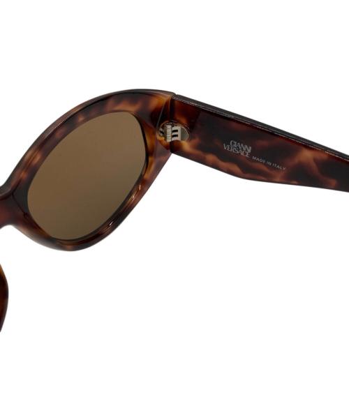 GIANNI VERSACE（ジャンニ・ヴェルサーチ）GIANNI VERSACE (ジャンニ・ヴェルサーチ) ヴィンテージサングラス ブラウンの古着・服飾アイテム