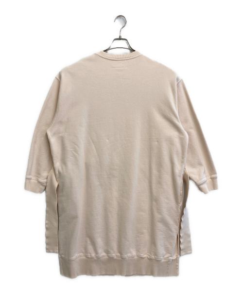 MM6 Maison Margiela（エムエムシックスメゾンマルジェラ）MM6 Maison Margiela (エムエムシックスメゾンマルジェラ) スウェットワンピース ピンク サイズ:sの古着・服飾アイテム