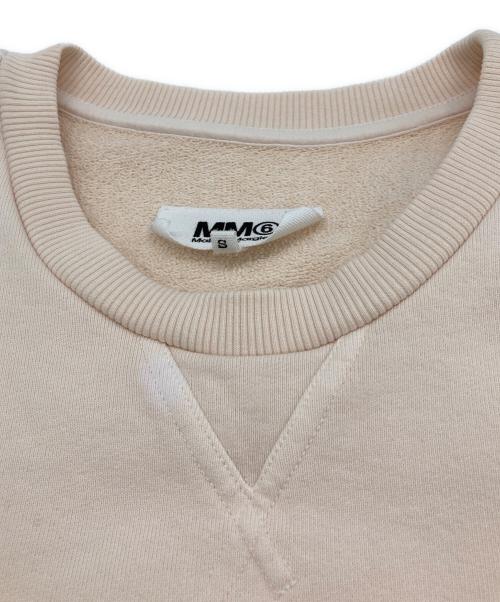 MM6 Maison Margiela（エムエムシックスメゾンマルジェラ）MM6 Maison Margiela (エムエムシックスメゾンマルジェラ) スウェットワンピース ピンク サイズ:sの古着・服飾アイテム