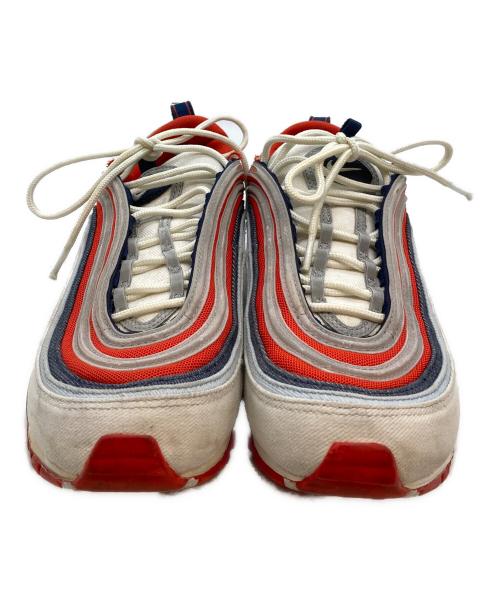 NIKE（ナイキ）NIKE (ナイキ) スニーカー ホワイト×レッド サイズ:27の古着・服飾アイテム
