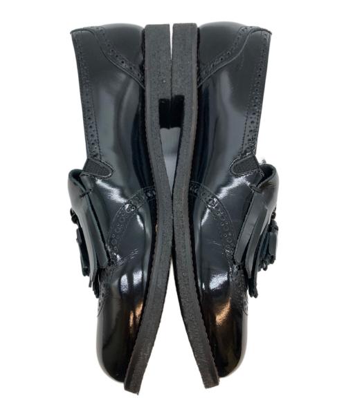 MARGARET HOWELL idea（マーガレット ハウエル アイディア）MARGARET HOWELL idea (マーガレット ハウエル アイディア) エナメルタッセルローファー ブラック サイズ:23.5の古着・服飾アイテム