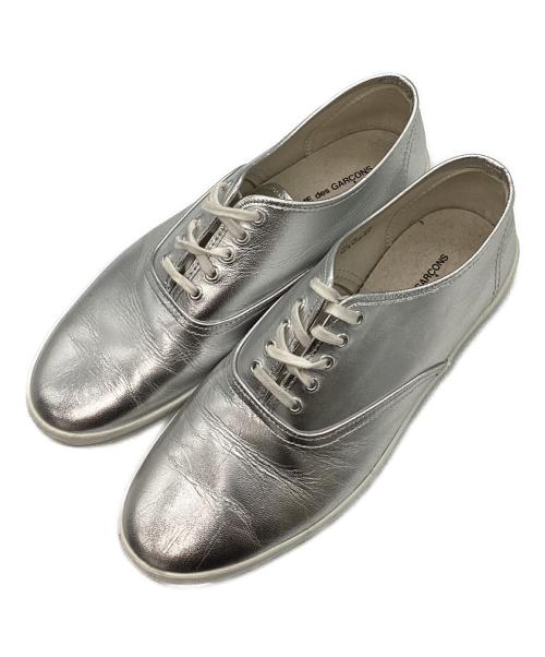 COMME des GARCONS（コムデギャルソン）COMME des GARCONS (コムデギャルソン) パテントシューズ シルバー サイズ:24㎝の古着・服飾アイテム