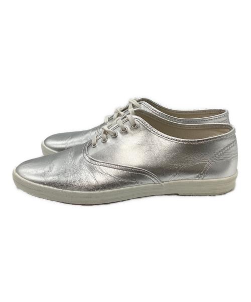 COMME des GARCONS（コムデギャルソン）COMME des GARCONS (コムデギャルソン) パテントシューズ シルバー サイズ:24㎝の古着・服飾アイテム
