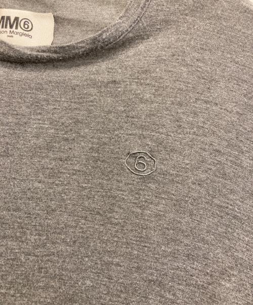 MM6 Maison Margiela（エムエムシックスメゾンマルジェラ）MM6 Maison Margiela (エムエムシックスメゾンマルジェラ) 20AW ドルマンカットソー グレー サイズ:Mの古着・服飾アイテム