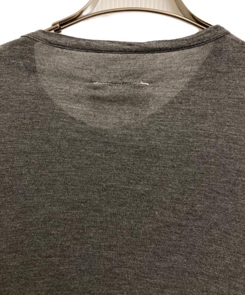 MM6 Maison Margiela（エムエムシックスメゾンマルジェラ）MM6 Maison Margiela (エムエムシックスメゾンマルジェラ) 20AW ドルマンカットソー グレー サイズ:Mの古着・服飾アイテム