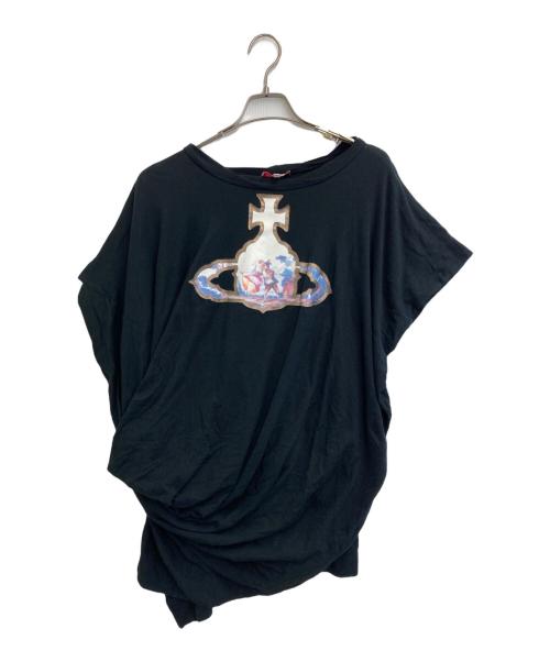 Vivienne Westwood RED LABEL（ヴィヴィアンウエストウッドレッドレーベル）Vivienne Westwood RED LABEL (ヴィヴィアンウエストウッドレッドレーベル) ノースリーブTシャツ ブラック サイズ:2の古着・服飾アイテム