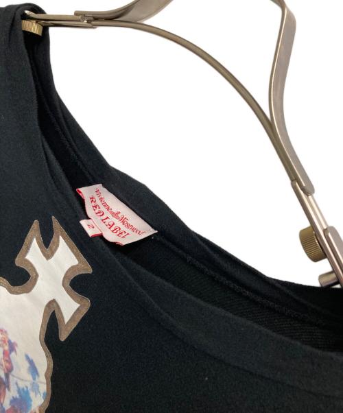 Vivienne Westwood RED LABEL（ヴィヴィアンウエストウッドレッドレーベル）Vivienne Westwood RED LABEL (ヴィヴィアンウエストウッドレッドレーベル) ノースリーブTシャツ ブラック サイズ:2の古着・服飾アイテム