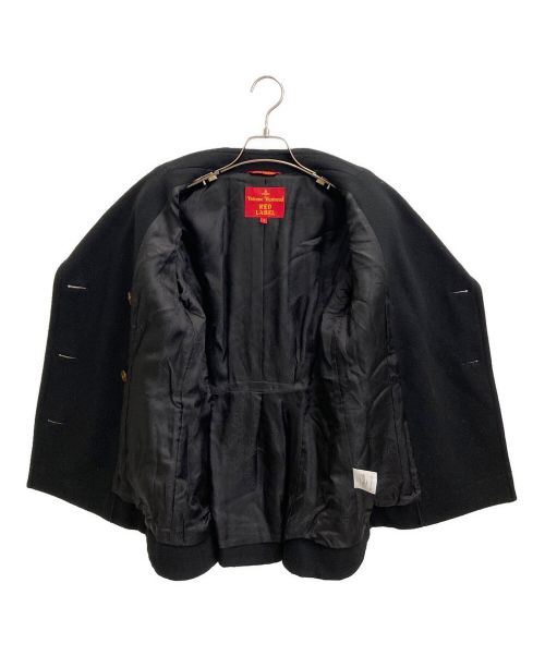 Vivienne Westwood RED LABEL（ヴィヴィアンウエストウッドレッドレーベル）Vivienne Westwood RED LABEL (ヴィヴィアンウエストウッドレッドレーベル) ウールコート ブラック サイズ:2の古着・服飾アイテム