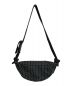 Maison Margiela (メゾンマルジェラ) LOGO STRIPE CROSS BODY POUCH ブラック サイズ:-：28000円