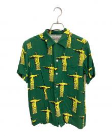 WACKO MARIA（ワコマリア）の古着「オープンカラーシャツ」｜グリーン
