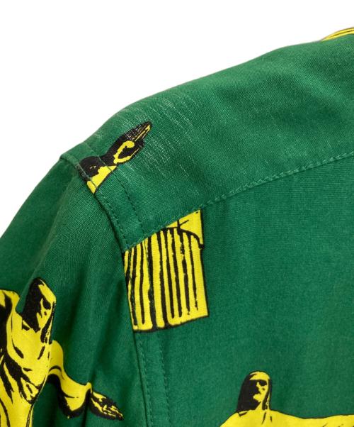 WACKO MARIA（ワコマリア）WACKO MARIA (ワコマリア) オープンカラーシャツ グリーン サイズ:-の古着・服飾アイテム