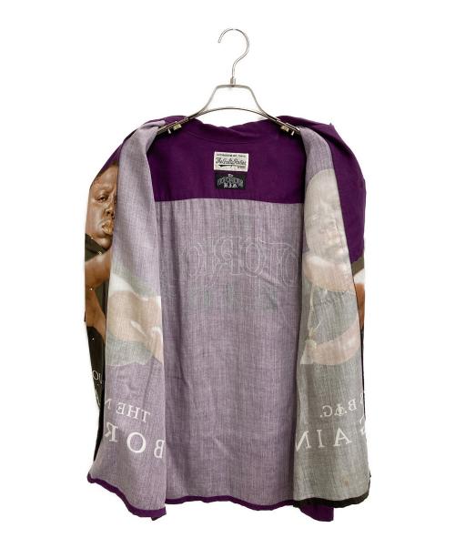 WACKO MARIA（ワコマリア）WACKO MARIA (ワコマリア) THE NOTORIOUS B.I.G/S/S HAWAIIAN SHIRT パープル サイズ:Mの古着・服飾アイテム