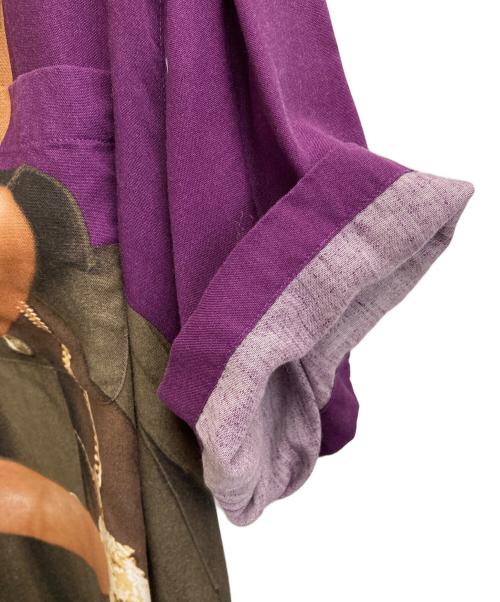 WACKO MARIA（ワコマリア）WACKO MARIA (ワコマリア) THE NOTORIOUS B.I.G/S/S HAWAIIAN SHIRT パープル サイズ:Mの古着・服飾アイテム