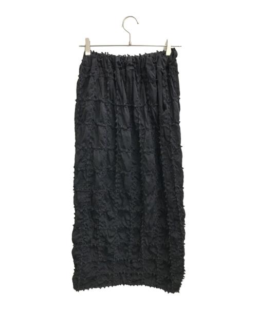 cucuri（ククリ）cucuri (ククリ) kumo block check skirt ブラック サイズ:-の古着・服飾アイテム