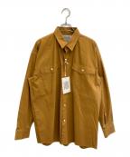 SUNNY ELEMENTサニーエレメント）の古着「カントリーシャツ」｜ブラウン