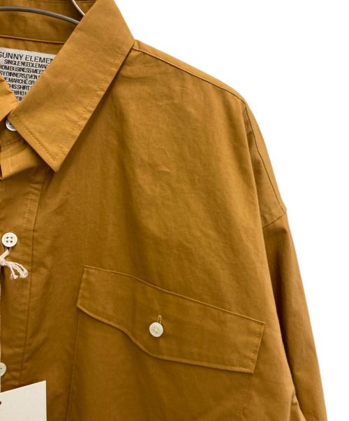 SUNNY ELEMENT（サニーエレメント）SUNNY ELEMENT (サニーエレメント) カントリーシャツ ブラウン サイズ:M 未使用品の古着・服飾アイテム