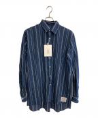 SUNNY ELEMENTサニーエレメント）の古着「スリーピングシャツ」｜ネイビー