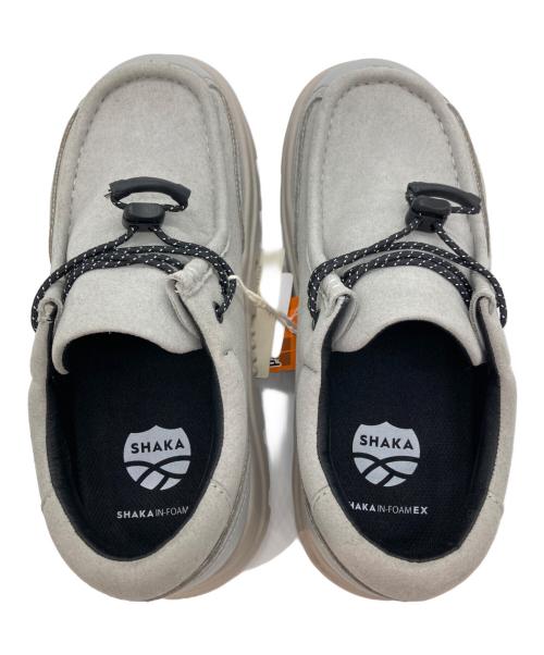 shaka（シャカ）SHAKA (シャカ) TRAIL TYROL MOC EX/トレイル チロル モック EX/チロリアンシューズ グレー サイズ:23cm 未使用品の古着・服飾アイテム