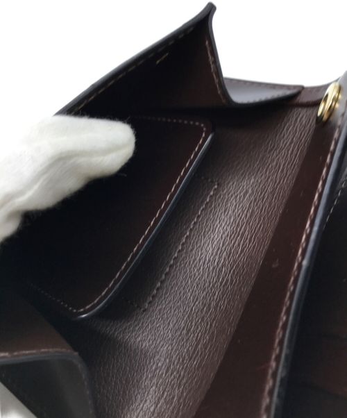 WILDSWANS（ワイルドスワンズ）WILDSWANS (ワイルドスワンズ) バーン サドルプルアップ 3つ折り財布 ブラウンの古着・服飾アイテム