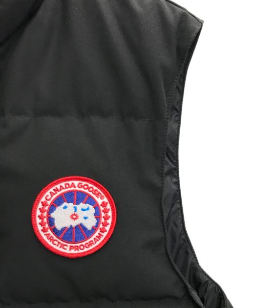 CANADA GOOSE（カナダグース）CANADA GOOSE (カナダグース) Garson Vest ブラック サイズ:Sの古着・服飾アイテム