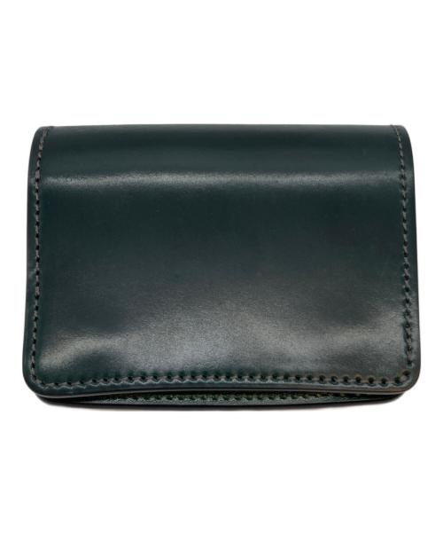 WILDSWANS（ワイルドスワンズ）WILDSWANS (ワイルドスワンズ) ミニ財布 サドルグリーンの古着・服飾アイテム