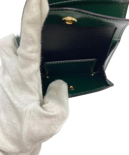 WILDSWANS（ワイルドスワンズ）WILDSWANS (ワイルドスワンズ) ミニ財布 サドルグリーンの古着・服飾アイテム