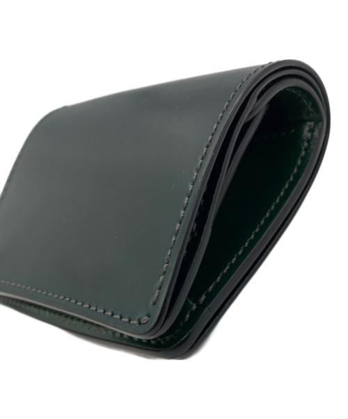 WILDSWANS（ワイルドスワンズ）WILDSWANS (ワイルドスワンズ) ミニ財布 サドルグリーンの古着・服飾アイテム