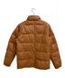 A BATHING APE (アベイシングエイプ) ラムレザーダウンジャケット ブラウン サイズ:M：90000円