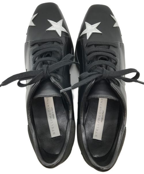 STELLA McCARTNEY（ステラマッカートニー）STELLA McCARTNEY (ステラマッカートニー) STRIPES SOLE NEW ELYSE ブラック サイズ:23.5の古着・服飾アイテム