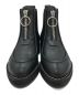 CARVEN (カルヴェン) フロントジップブーツ ブラック サイズ:24：19000円